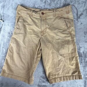 Hollister Cali Longboard Shorts Mens 34 Khaki Tan Epic Flex Casual Y2K  Preppy